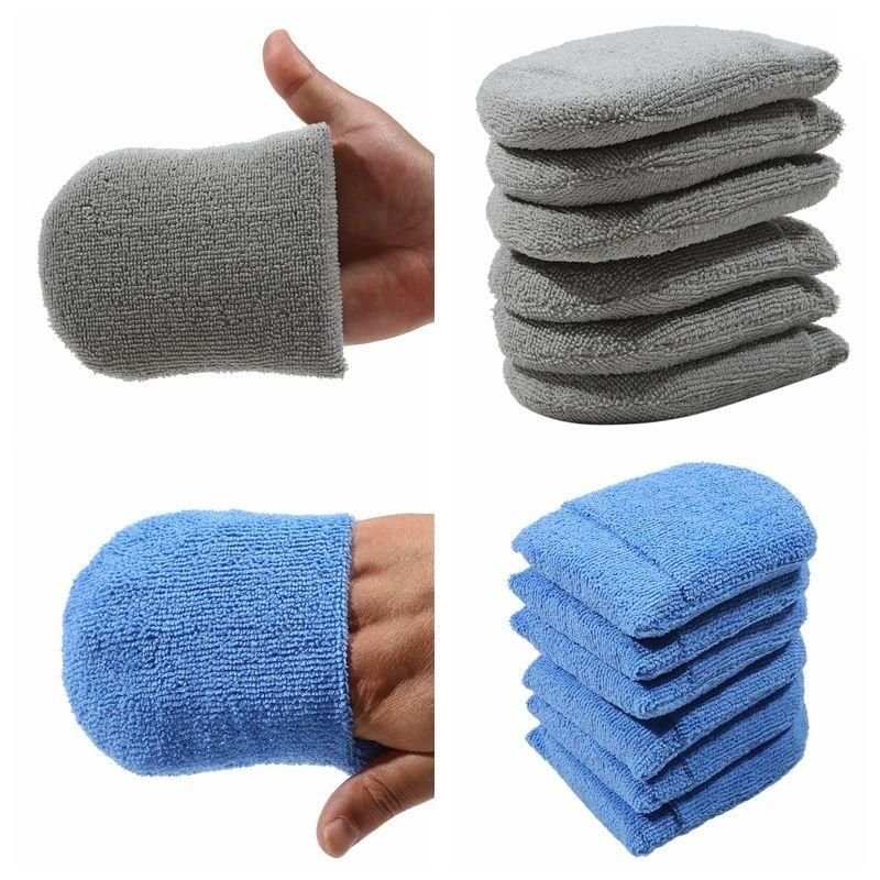 82421-5d79bf.jpeg Microfiber Car Wax Applicator Mitts: Premium Polishing & Cleaning Pads - Image 1