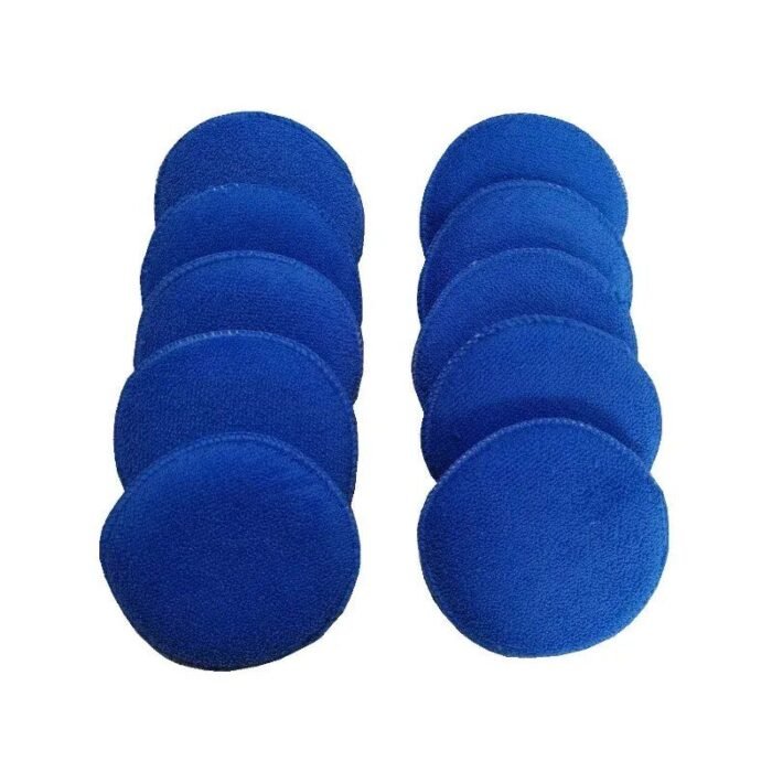 5" Ultra Soft Microfiber Wax Applicator Pad with Finger Pocket - Image 6