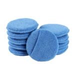 5" Ultra Soft Microfiber Wax Applicator Pad with Finger Pocket - Image 3