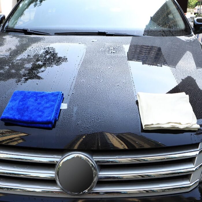 Leather-Suede Wash Cloth - Image 4