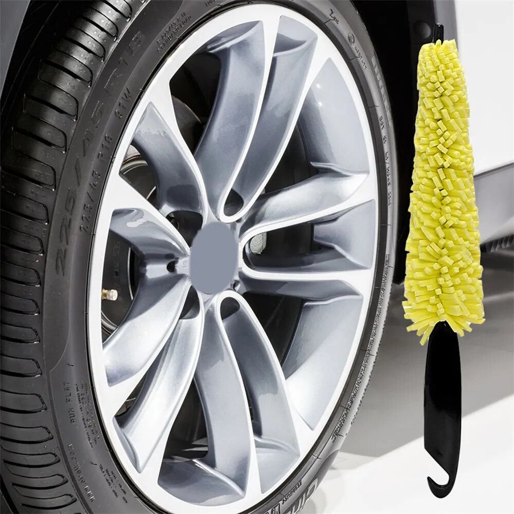 83026-4b0b37.jpg Compact Car Wheel Cleaner Brush - Image 1