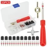 33-Piece Car Tyre Valve Repair & Installation Kit - Image 2