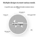 Stainless Steel Car Tire Cleaning Hook & Protector - Image 2