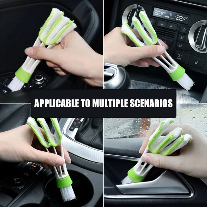 Microfiber Dual-Ended Car Vent & Detailing Brush - Image 5