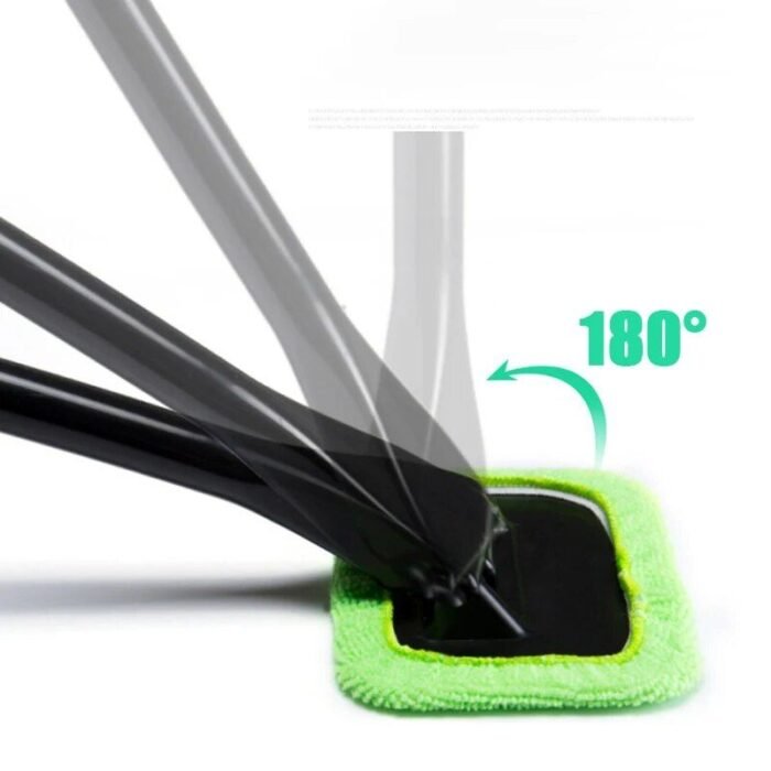 360° Rotating Microfiber Car Window Cleaner Brush Kit - Image 5