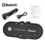 Bluetooth Car Speakerphone with MP3 Player and Visor Clip - Image 4