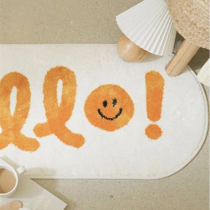 Charming Cartoon Cat Non-Slip Long Carpet for Living Room and Bedroom - Image 7