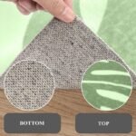 Tropical Green Plant Plush Rug - Image 7