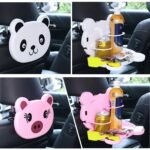 Foldable Car Backseat Organizer with Dining Tray and Cup Holder - Image 7