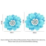 Flower Shaped Carpet Bedroom Bedside Rug - Image 5
