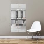 Modern Acrylic Square Mirror Wall Stickers - Image 2