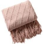 Knitted Blanket Sofa Cover - Image 5