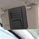 Car Visor Organizer with Anti-Scratch Sunglass Clip - Multi-Pocket Storage Pouch for Auto Interior, SUV, Truck - Image 2