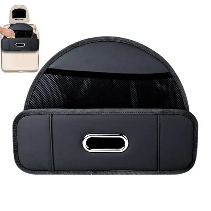 Kid-Friendly Backseat Car Organizer with Phone Mount, Bottle Holder, and Tissue Dispenser - Image 2
