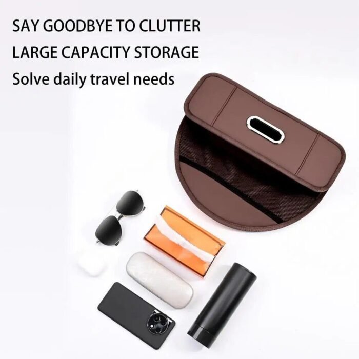 Kid-Friendly Backseat Car Organizer with Phone Mount, Bottle Holder, and Tissue Dispenser - Image 8