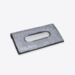 White Rhinestone Car Tissue Box Cover