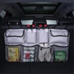 Waterproof Oxford Car Seat Organizer – Camouflage Grey Backseat Storage Bag - Image 5