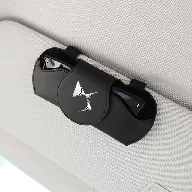 87380-a5025d.jpg Universal Car Visor Sunglasses Case Holder Clip - Image 1