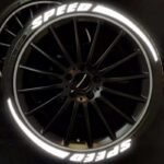 Reflective 3D Tire Lettering Decals - Image 3