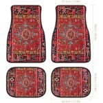 Persian Rug-Style Car Floor Mats - A Set of 4 - Image 3