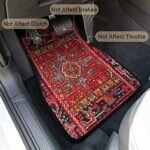 Persian Rug-Style Car Floor Mats - A Set of 4 - Image 4