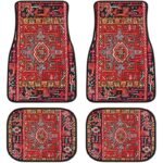 Persian Rug-Style Car Floor Mats - A Set of 4