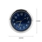 Waterproof Dashboard Timepiece for Car, Motorcycle & Bicycle with Sapphire Glass - Image 6