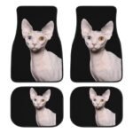 Universal Sphinx Cat Print Car Floor Mat Set (4-Piece) - Image 2
