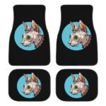 Universal Sphinx Cat Print Car Floor Mat Set (4-Piece) - Image 4