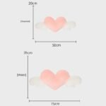 Heart-Shaped Plush Car Headrest & Lumbar Support Cushion - Image 6