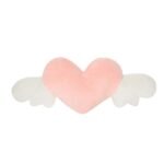 Heart-Shaped Plush Car Headrest & Lumbar Support Cushion - Image 2
