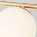 Elegant Nordic LED Glass Ceiling Light - Image 3