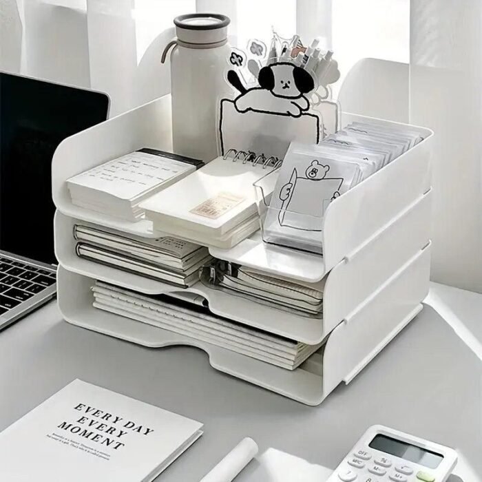 Multi-Functional A4 File Storage Box - Image 1