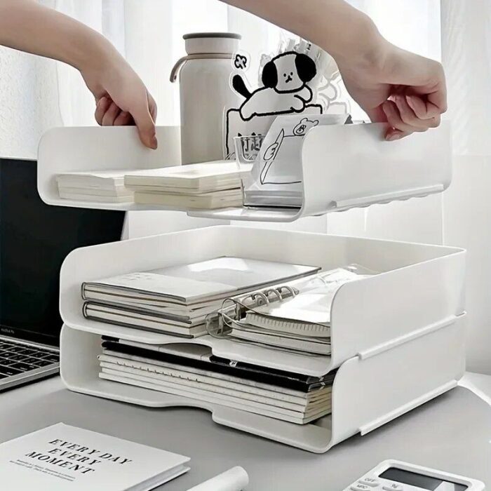 Multi-Functional A4 File Storage Box - Image 5