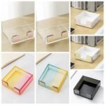 Rose Gold Acrylic Sticky Notes Holder - Image 7