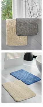 Luxurious Faux Rabbit Fur Non-Slip Bath Mat - Super Soft, Absorbent, & Machine Washable - Image 5