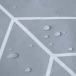 Modern Plaid Shower Curtain - Image 5