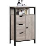 Versatile Wooden Storage Cabinet with Drawers & Shelves for Home Organization - Image 5