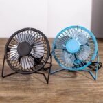 Compact USB-Powered Metal Desk Fan - Image 4