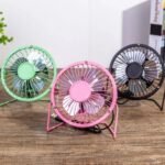 Compact USB-Powered Metal Desk Fan - Image 7