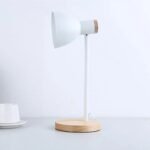 Modern Nordic-Style Wooden Desk Lamp with LED Flex Lighting for Home & Office - Image 5