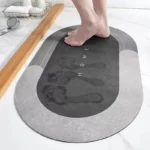 Ultra-Absorbent, Non-Slip, Quick-Drying Bath Mat for Bathroom and Kitchen