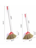 Eco-Friendly Soft Hair Hand Broom - Natural Miscanthus Weave with Stainless Steel Handle - Image 6