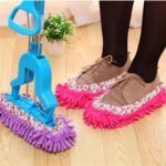 Eco-Friendly Microfiber Mop Slippers for Easy Floor Cleaning - Image 3