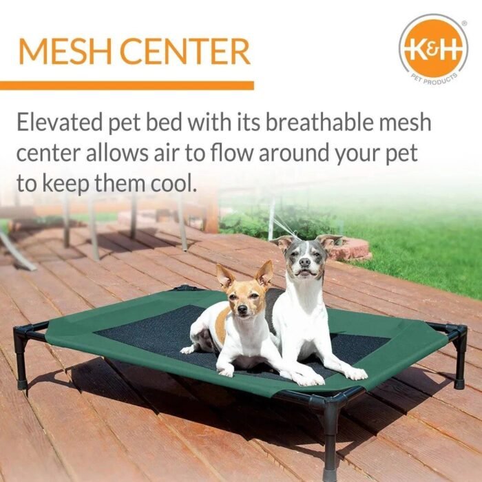 Elevated Breathable Mesh Dog Bed - Image 4