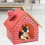 Cozy Cotton Dog House - Image 2