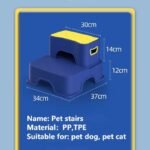 Eco-Friendly 2-Step Pet Stairs for Small Dogs and Cats - Durable, Non-Slip, and Easy-Clean Design - Image 5