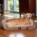 Luxurious Large Orthopedic Gel Memory Foam Dog Couch Bed - Image 2