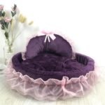 Hanpanda Fantasy Bow Lace Dog Bed for Small Dogs - Image 3