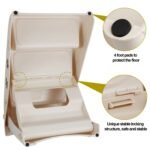 Lightweight Foldable Dog Ramp - Portable Pet Stairs for Home & Travel - Image 7